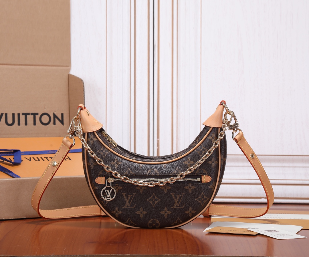 Louis Vuitton Loop Half-Moon Bag